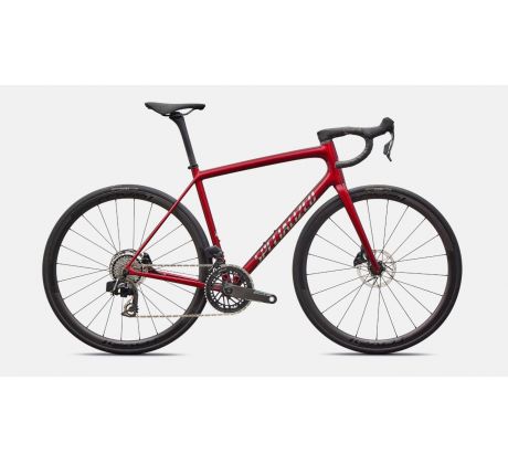 Specialized Aethos 2 Pro SRAM Force AXS 2026 Gloss Red Sky / Chrome