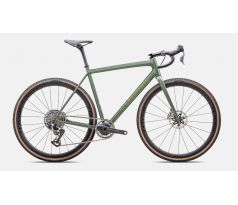 Specialized S-Works Crux SRAM RED XPLR 2025 Gloss Cypress Metallic / Viavi Gold to Silver Pearl