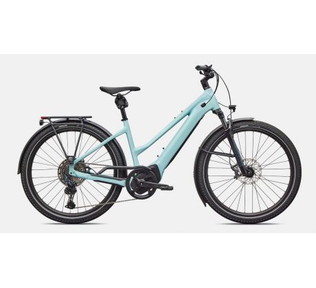 SPECIALIZED Turbo Vado 5.0 Step-Through 2026 Gloss Seafoam / 25% Lapis Pearl / Glacial Metallic