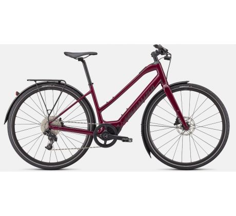 Specialized VADO SL 4.0 STEP THROUGH EQ 2022 Raspberry / Black Reflective