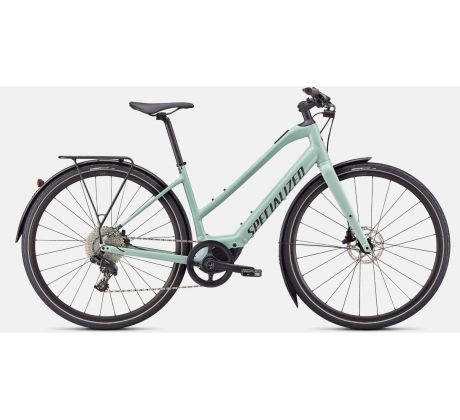 Specialized VADO SL 4.0 STEP THROUGH EQ 2022 White Sage / Black Reflective