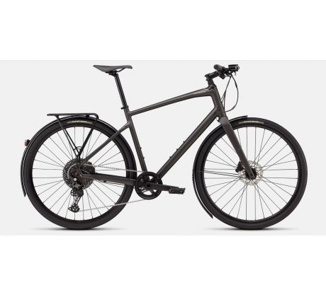 Specialized Sirrus X 4.0 EQ 2026 Satin Metallic Obsidian / Desert Metallic Frost Reflective