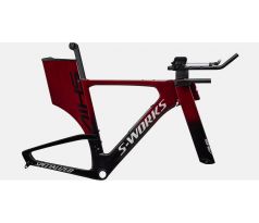 Rámová sada S-Works Shiv LTD FACT 11r Carbon 2024 Gloss Maroon Tarmac Black Metallic White Silver