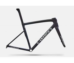 Rámová sada S-Works Tarmac SL8 FACT 12r Carbon 2026 Satin Carbon / Cyan to Blue Viavi Pearl Front Edge Fade / Metallic White Silver