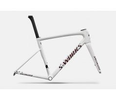 Rámová sada S-Works Tarmac SL8 FACT 12r Carbon 2026 Gloss Metallic White Silver / Pearl / Black