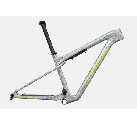 Rámová sada S-Works Epic World Cup Frame RockShox SIDLuxe WCID Ultimate 2025 Gloss Dune White / Ashen Grey / Sea Foam Impasto