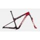 Rámová sada S-Works Epic World Cup Frameset RockShox SIDluxe WCID Ultimate 2024 Gloss Red Tint / Flake Silver Granite / Metallic White