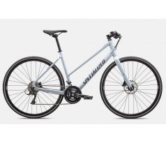 SPECIALIZED SIRRUS 3.0 STEP THROUGH 2023 Gloss Morning Mist / Satin Deep Marine Reflective