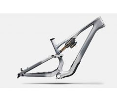 Rámová sada S-Works Stumpjumper 15 EVO Frameset 2026 Satin Shadow Silver / Ashen Grey / Gloss Black Liquid Metal