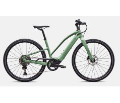 Specialized Turbo Vado SL 2 4.0 Step-Through  2027 Gloss Pistachio / Oak Green Metallic Frost Reflective