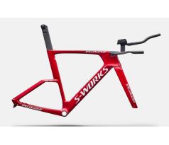 Rámová sada S-Works Shiv TT Disc Module FACT 11r Carbon 2027 Gloss Ruby Metallic / White Silver Metallic
